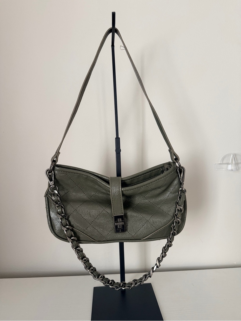 Steve Madden Olive Green Shoulder Bag